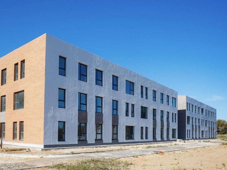 В ЖК завершают строительство двух жилых домов и детского сада