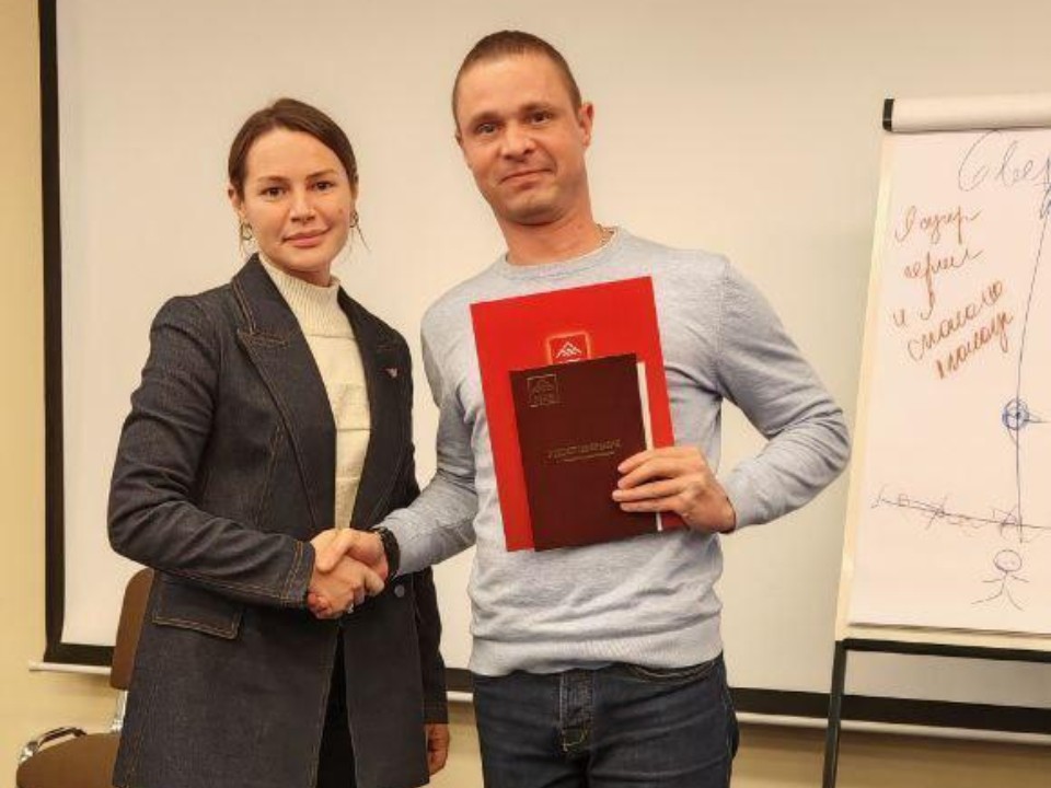 Ветеран СВО из Фрязина прошел мастер-класс по публичной речи
