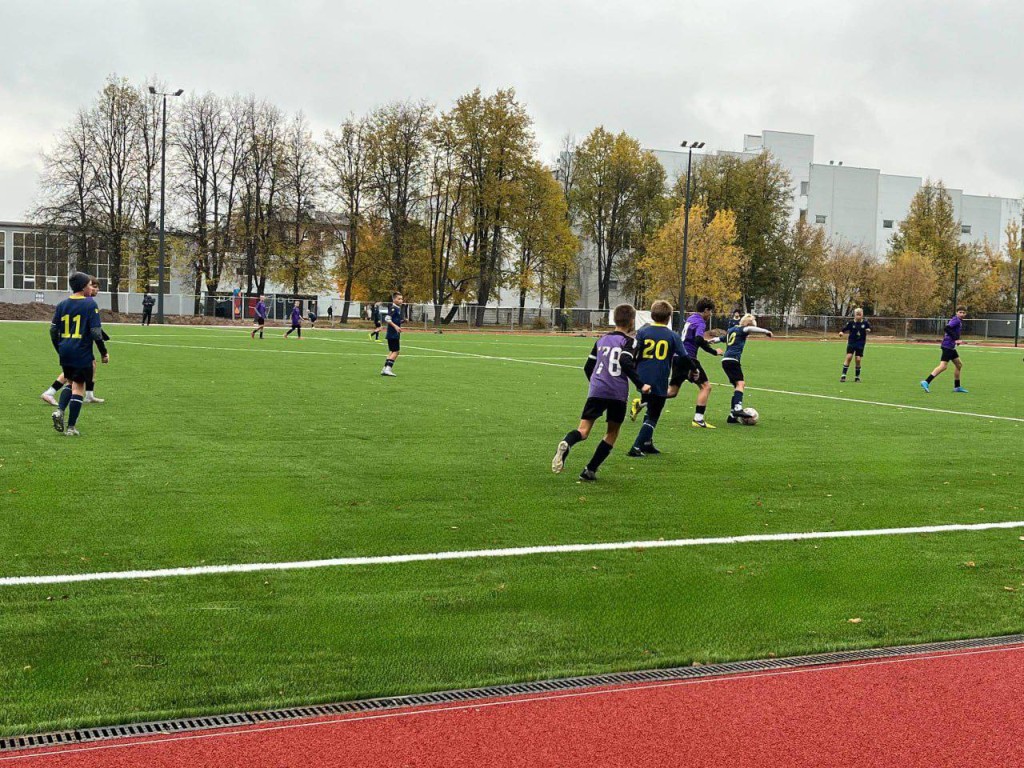 Во Фрязине модернизировали стадион спортивной школы «Олимп»