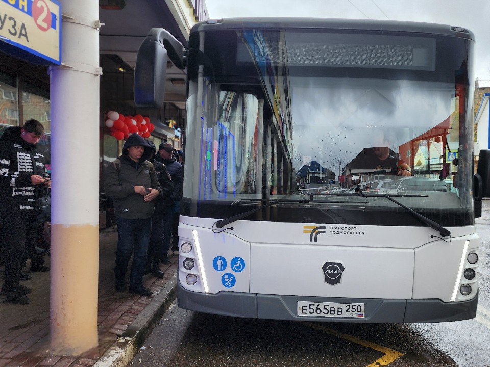 Пять новых автобусов вышли на линию в Рузском округе