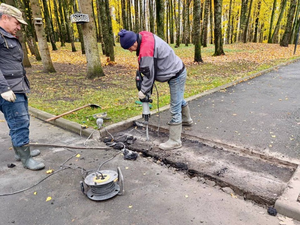 В городском парке обустроили съезды для колясок