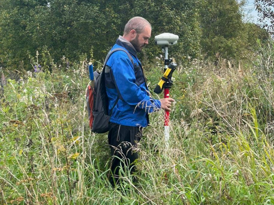 В СНТ «Барахово» в Рузском округе провели работы по определению границ земельных участков