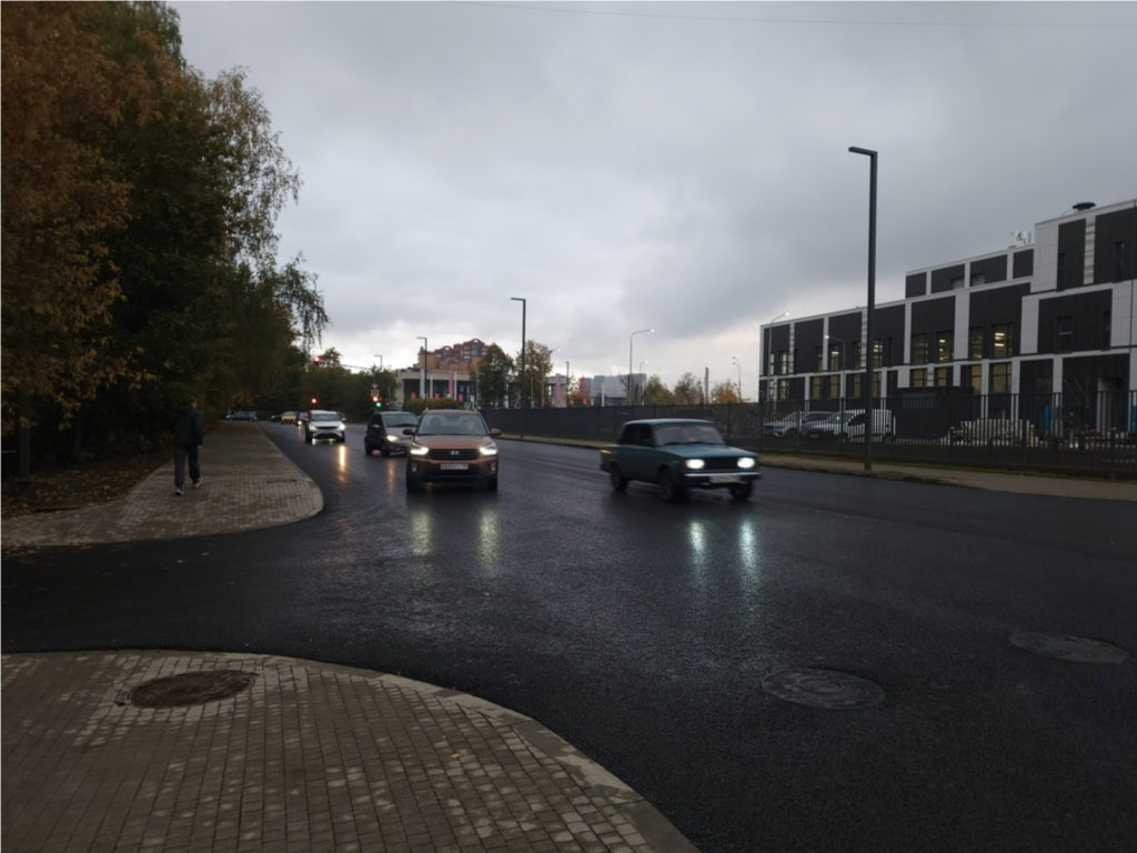 Ровную качественную дорогу обустроили на улице Пролетарской