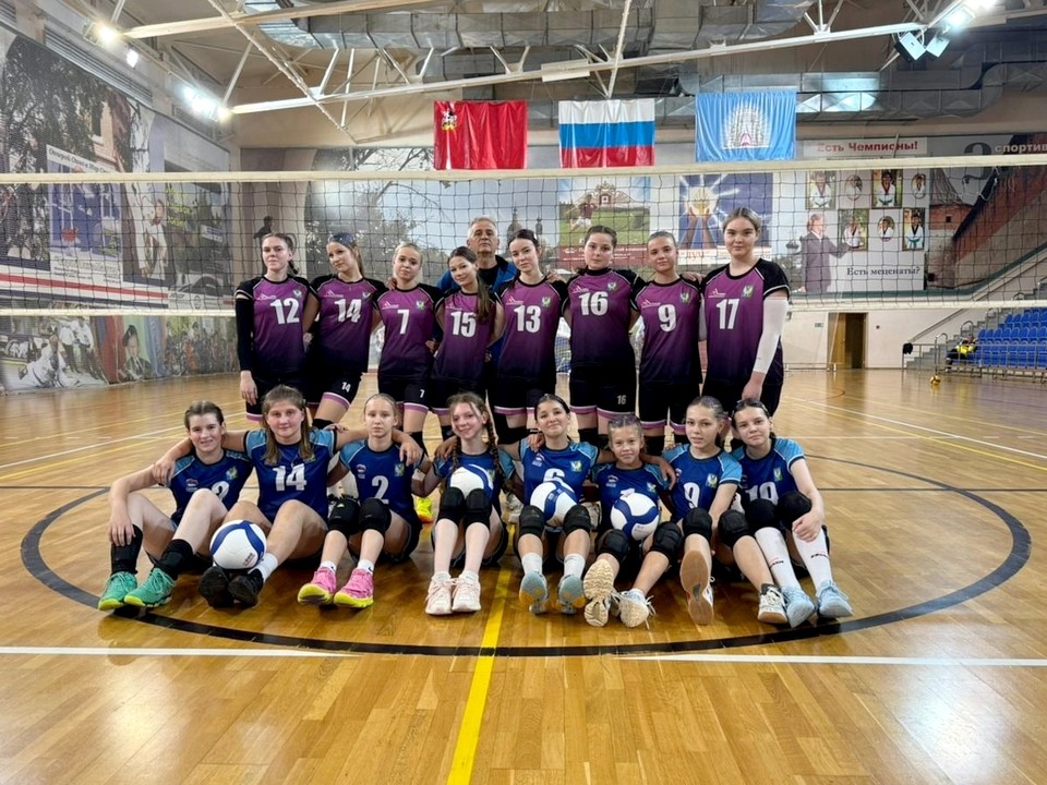 Луховицкие волейболистки завоевали медали на областном турнире в Зарайске