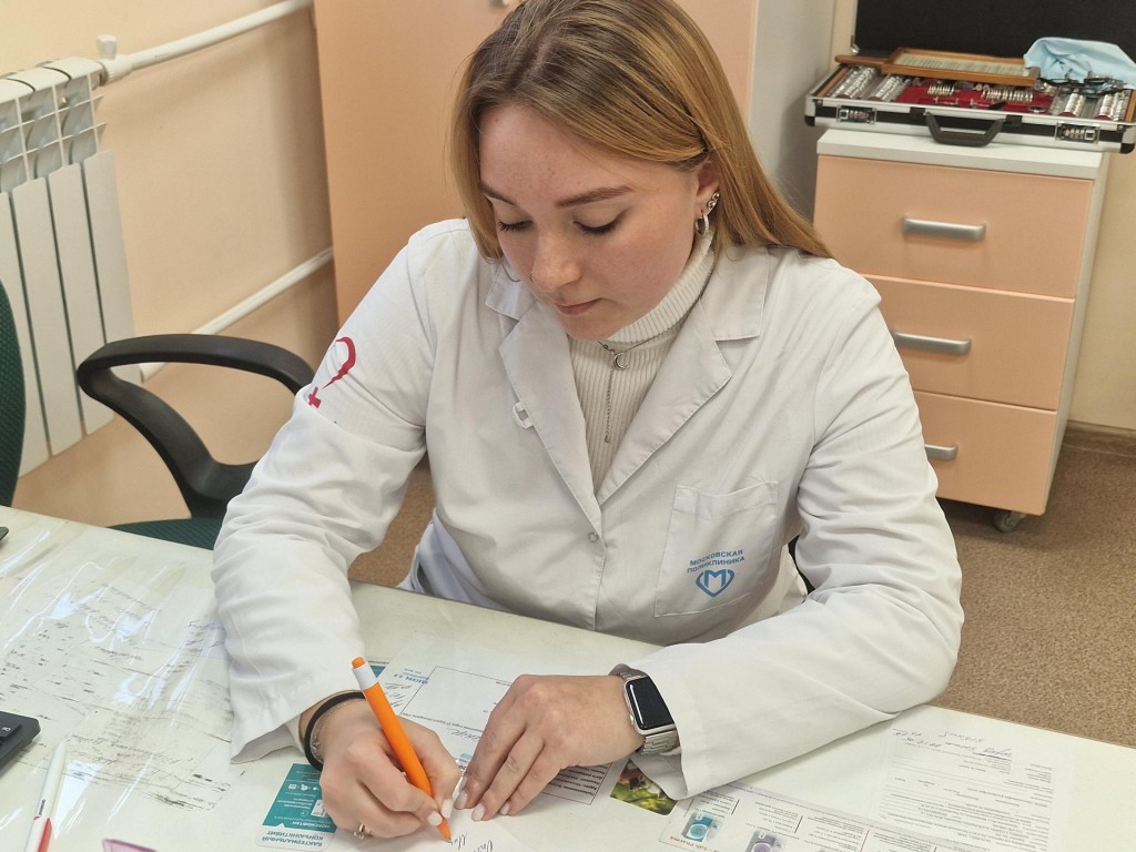 Ординатор РНИМУ имени Пирогова рассказала о стажировке в Новлянской поликлинике