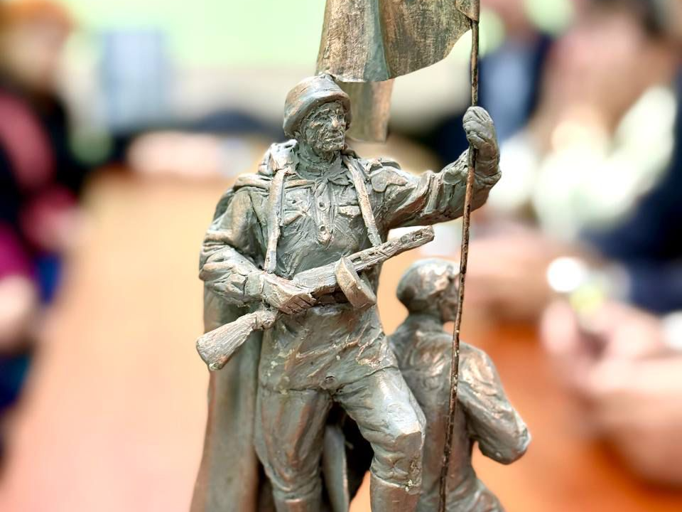 Скульпторы Новоселовы представили макет народного монумента в Наро-Фоминске