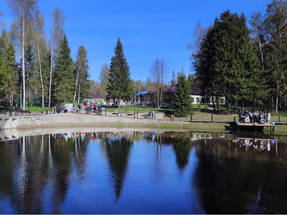 Новая рекреационная зона отдыха открылась в пансионате «Чайка»