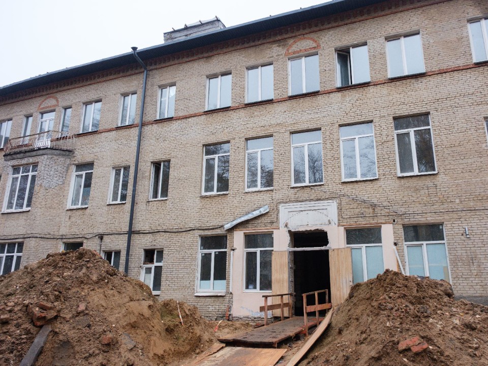 Новая глава для старого здания: как обновляют больницу в Лыткарине