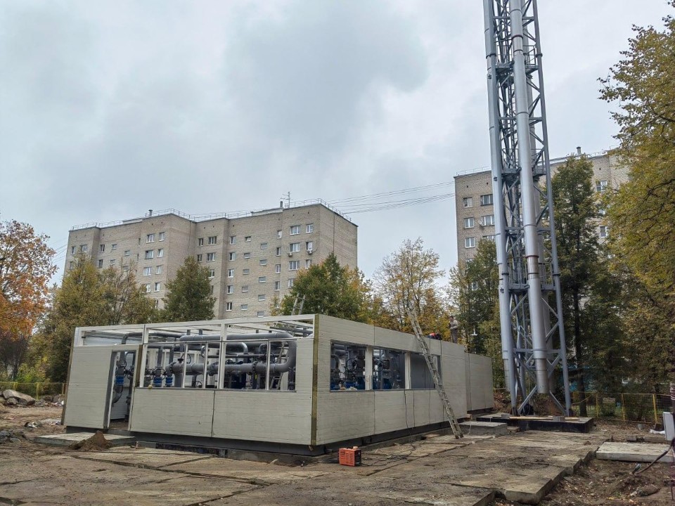 В Ногинске строят новую котельную для обеспечения теплом и горячей водой жителей