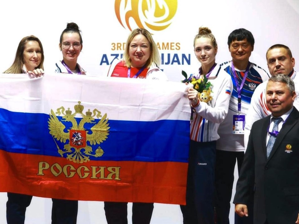 Анастасия Забелина из Подмосковья завоевала золото и серебро Игр стран СНГ по фехтованию