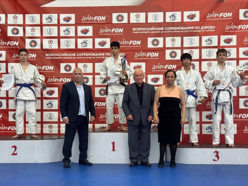 Воспитанник лобненской школы дзюдо стал призером крупного турнира в Москве