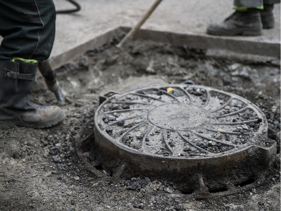 На Парковой улице закрыли «черную дыру»