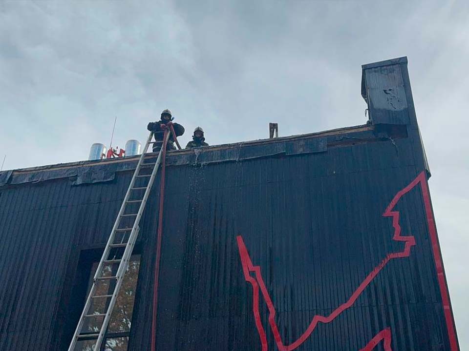 Пожарные потушили возгорание на котельной «Выстрел»