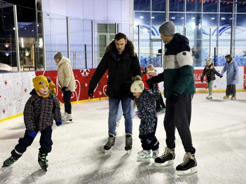 В Серпухове вновь заработает открытый каток в парке «Питомник»