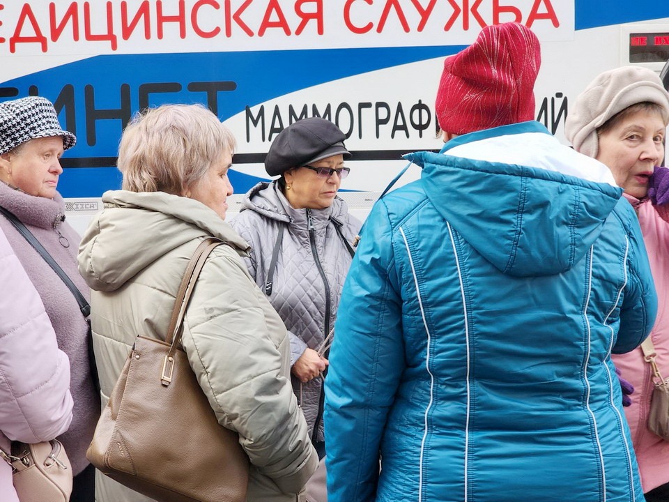 Женщины Богородского округа получили шанс проверить здоровье с помощью мобильной маммографии