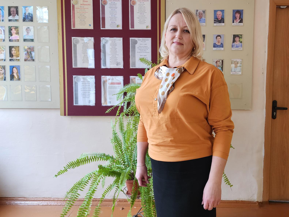 Учителю школы №1 присвоили звание Почетного работника сферы образования России