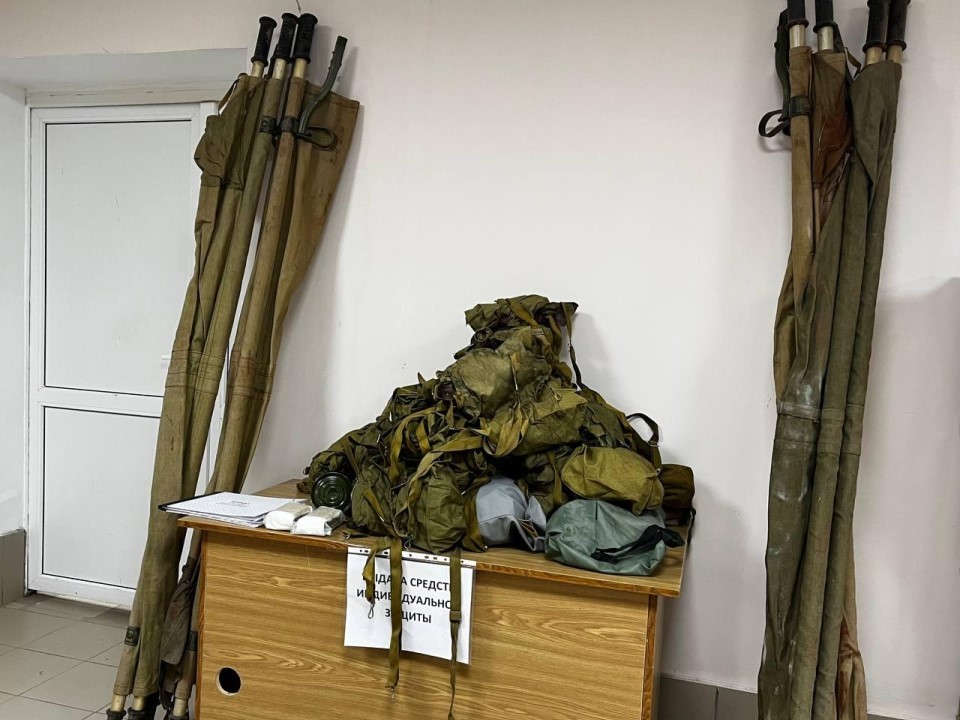 В Луховицах врачи, привыкшие к насморку и ветрянке, учатся лечить при газовой атаке