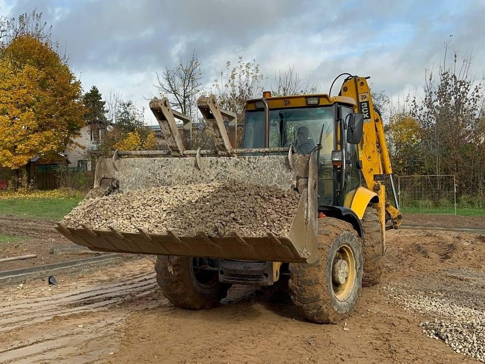 Новая спортивная площадка в микрорайоне Востряково будет готова до конца месяца