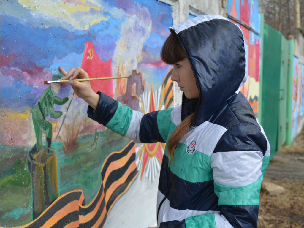 Молодежи округа официально разрешили рисовать граффити