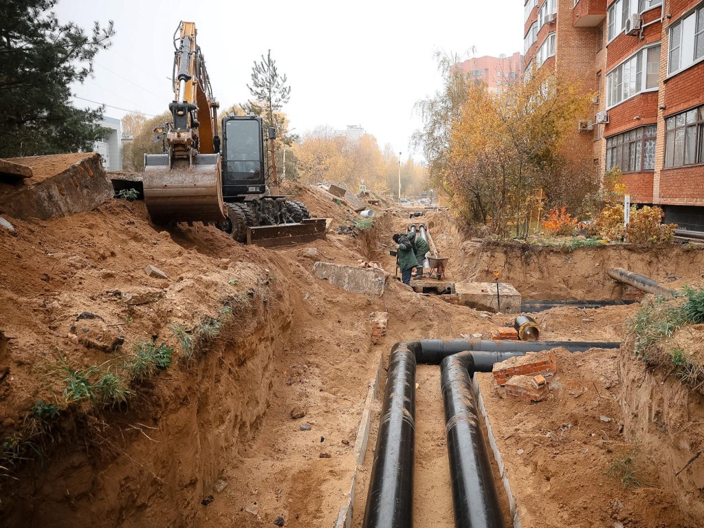 Работы по обустройству теплотрасс Большой Волги завершат на следующей неделе