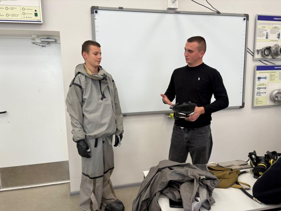 Студенты Дмитровского техникума изучили основы гражданской обороны и защиту от ЧС