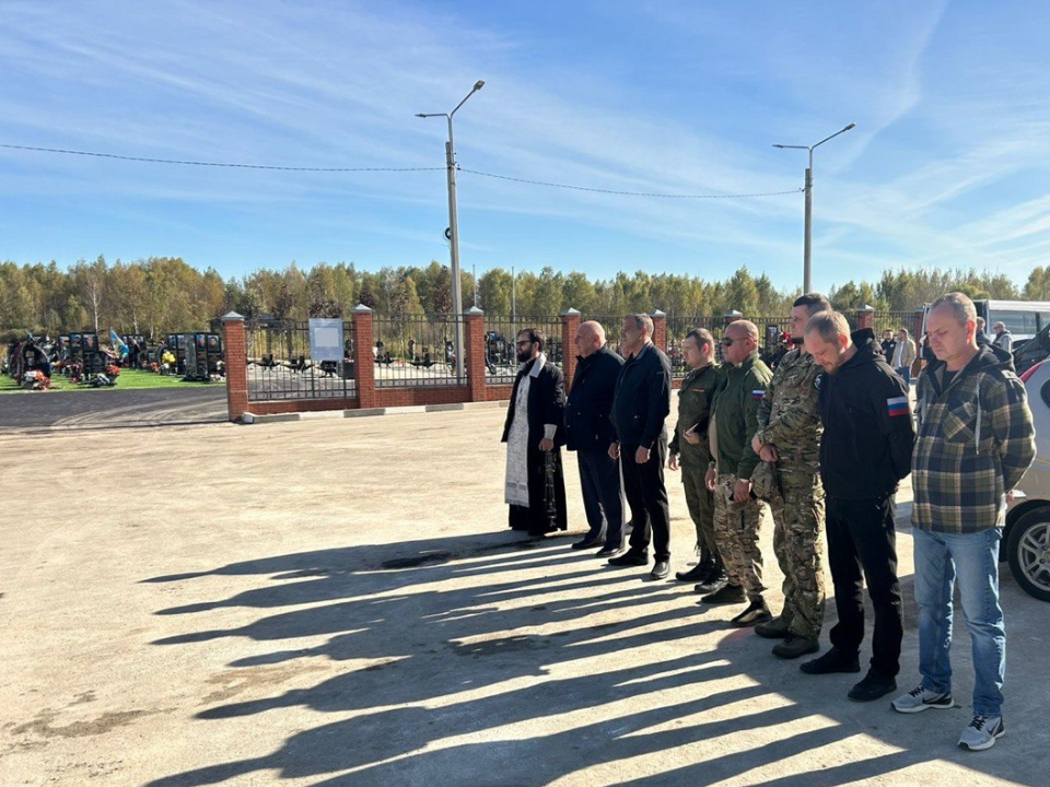 В Павловском Посаде простились в героем Данилой Свиридовым