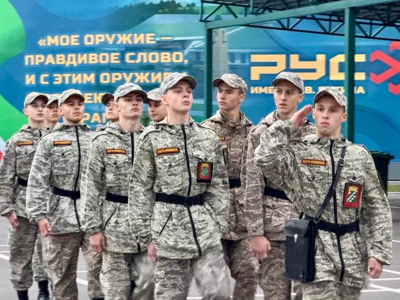 Школьники из Наро-Фоминска заняли первое место в стрельбе на соревнованиях в Чечне