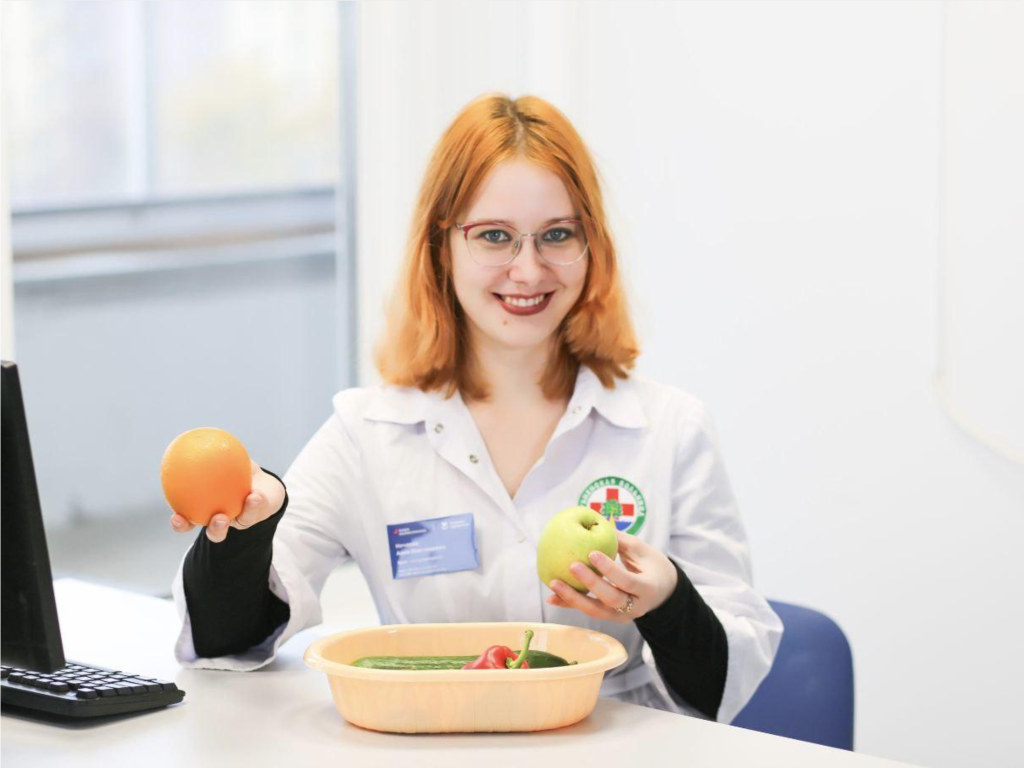 Гастроэнтеролог Дубненской больницы рассказала о пользе овощей и фруктов