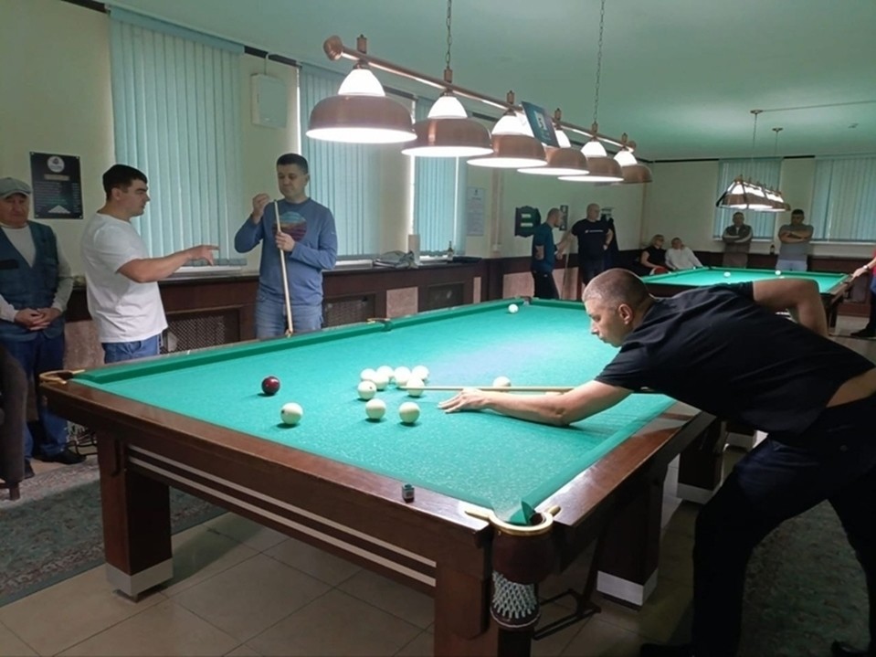 В Серпухове определили тройку сильнейших команд по бильярду XXIV Спартакиады