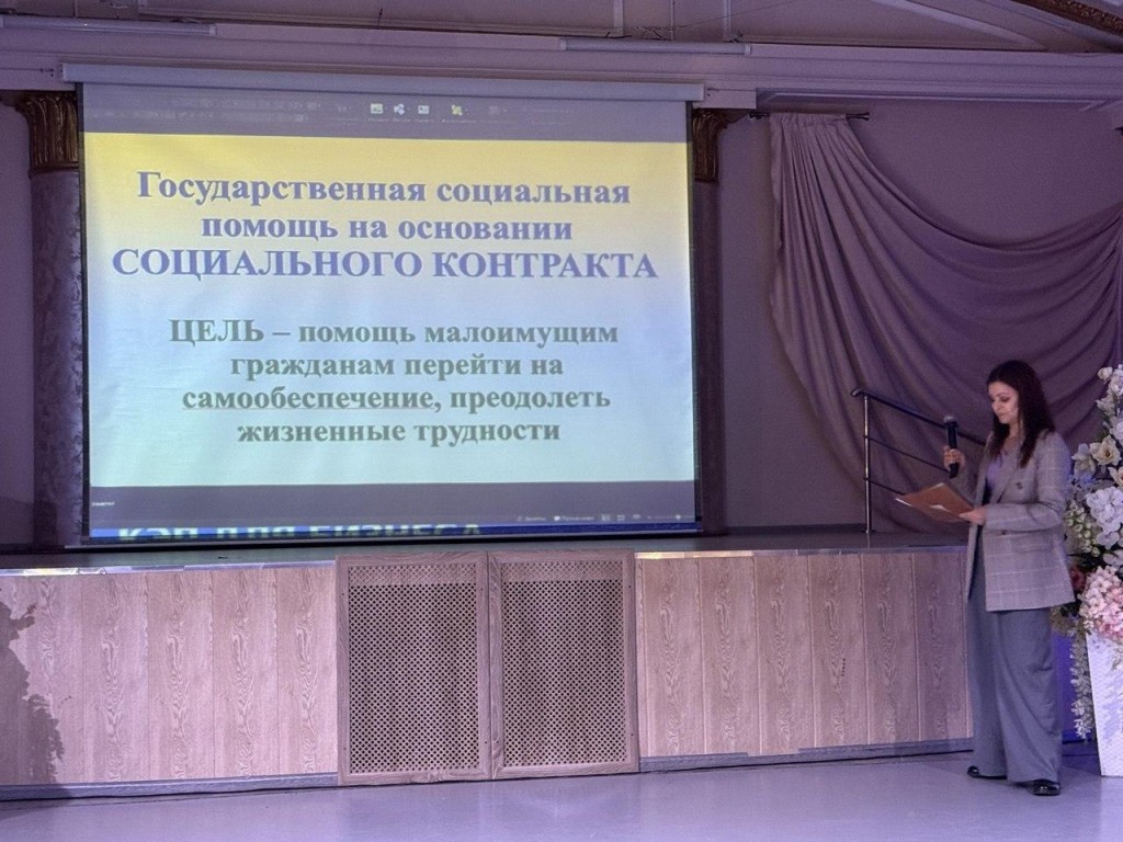 В Ступине предпринимателям рассказали о социальном контракте