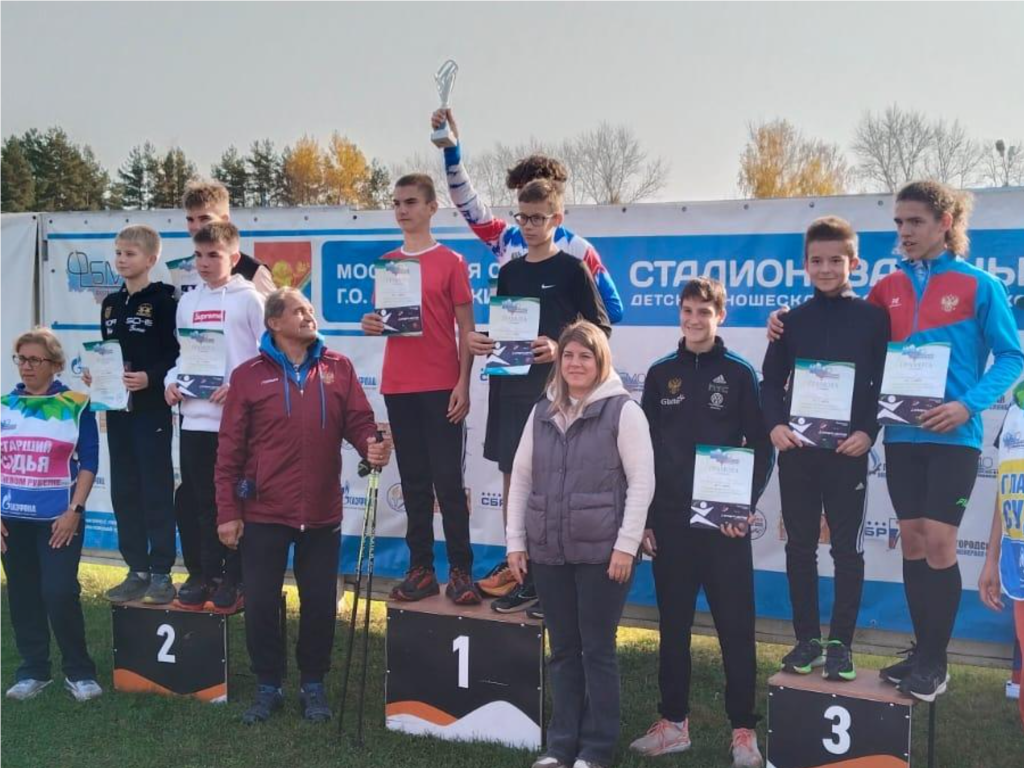 Юные биатлонисты Павловского Посада оформили «серебряный дубль» на областном биатлоне