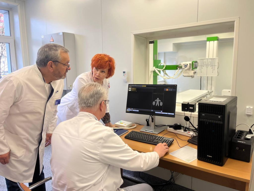 В поликлинике Красногорской больницы установили отечественный рентген-аппарат