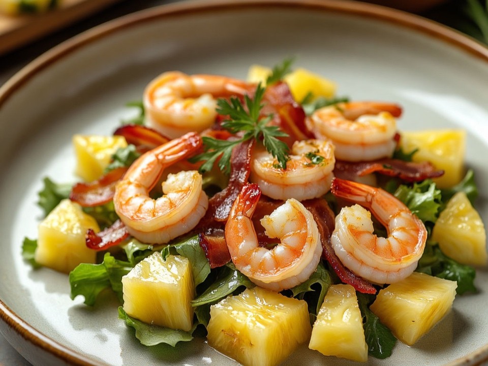 Не «Оливье», а восторг: шеф Емельяненко показал новый праздничный салат с креветками и ананасом