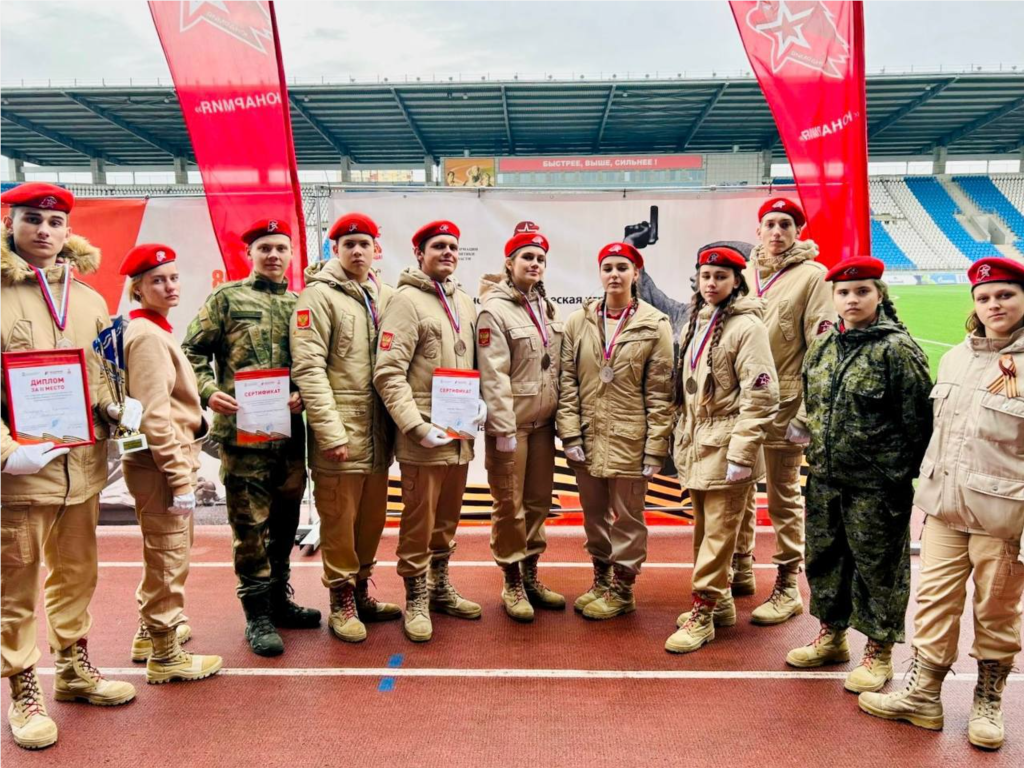 Можайские юнармейцы завоевали серебро военно-патриотических игр в Подольске