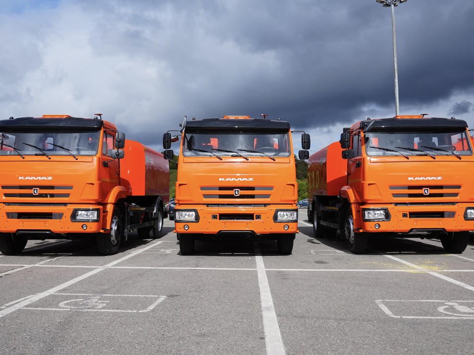 Подольск получил новую технику для обслуживания коммунальных сетей