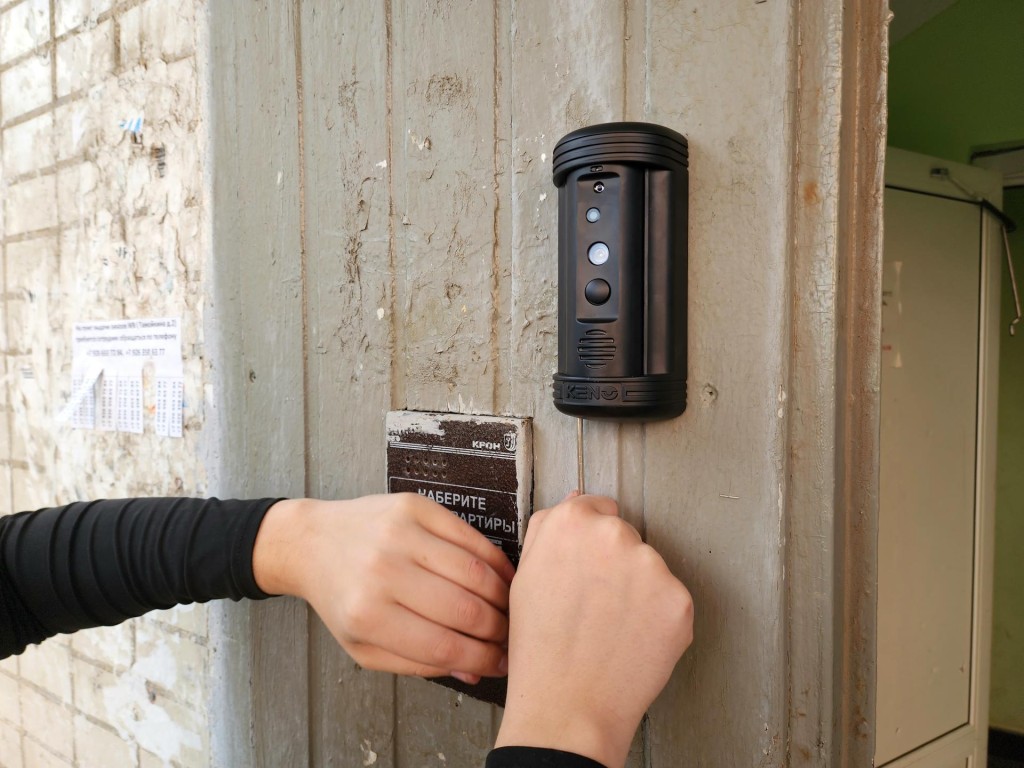 На подъездах десяти домов в Ржавках установят камеры «Безопасный регион»