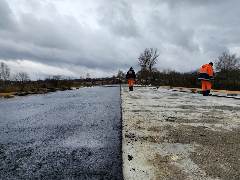 Обновленный мост под Рузой откроют на следующей неделе