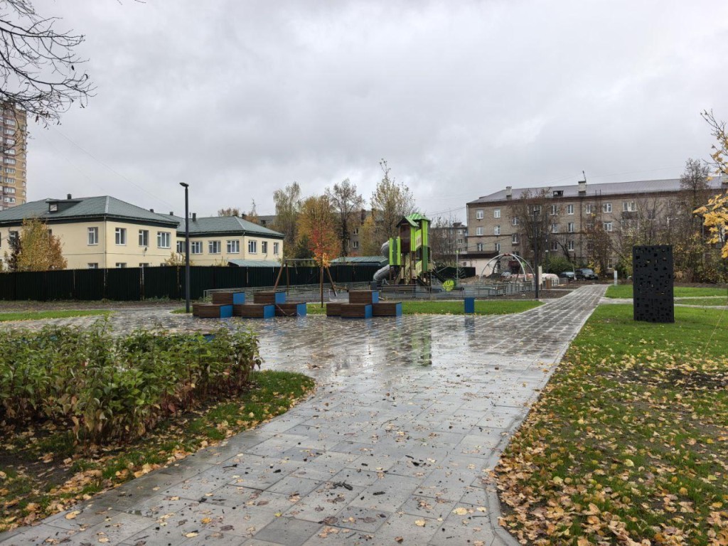 В сквере «Малыш» установят воркаут-площадку и новый игровой комплекс для детей