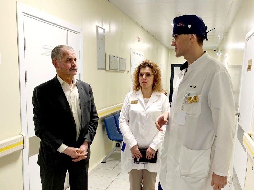 Работу новой техники и оборудования проверили в больнице Лосино-Петровского