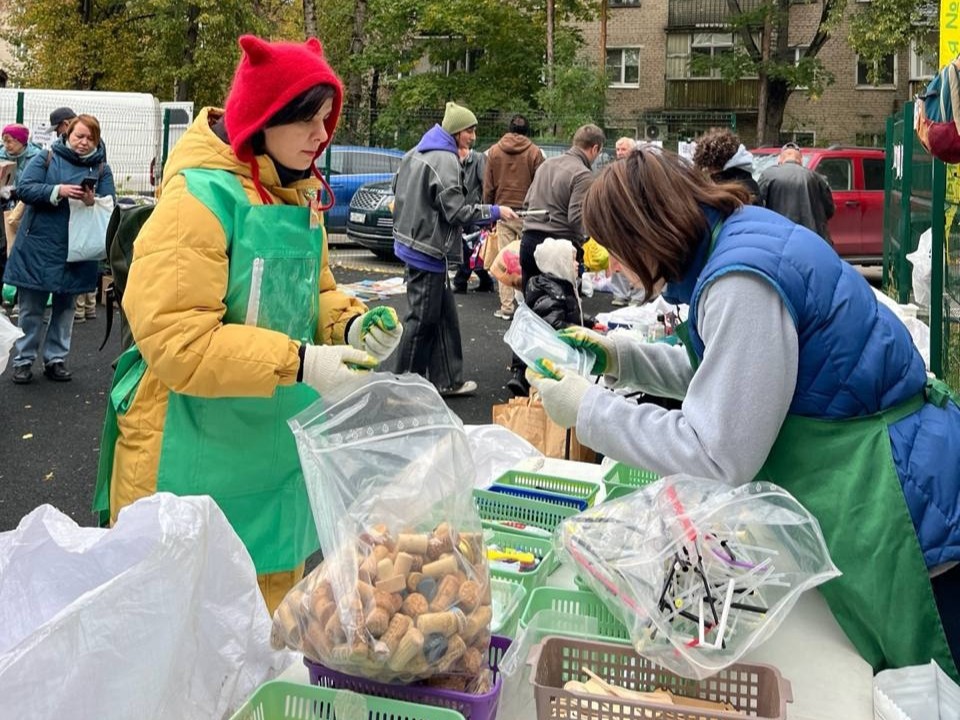 В Королеве собрали две газели вторсырья за несколько часов