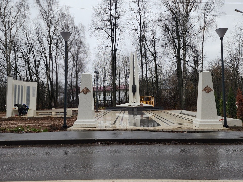 В Майданово создали место, где живет память о героях ВОВ и СВО