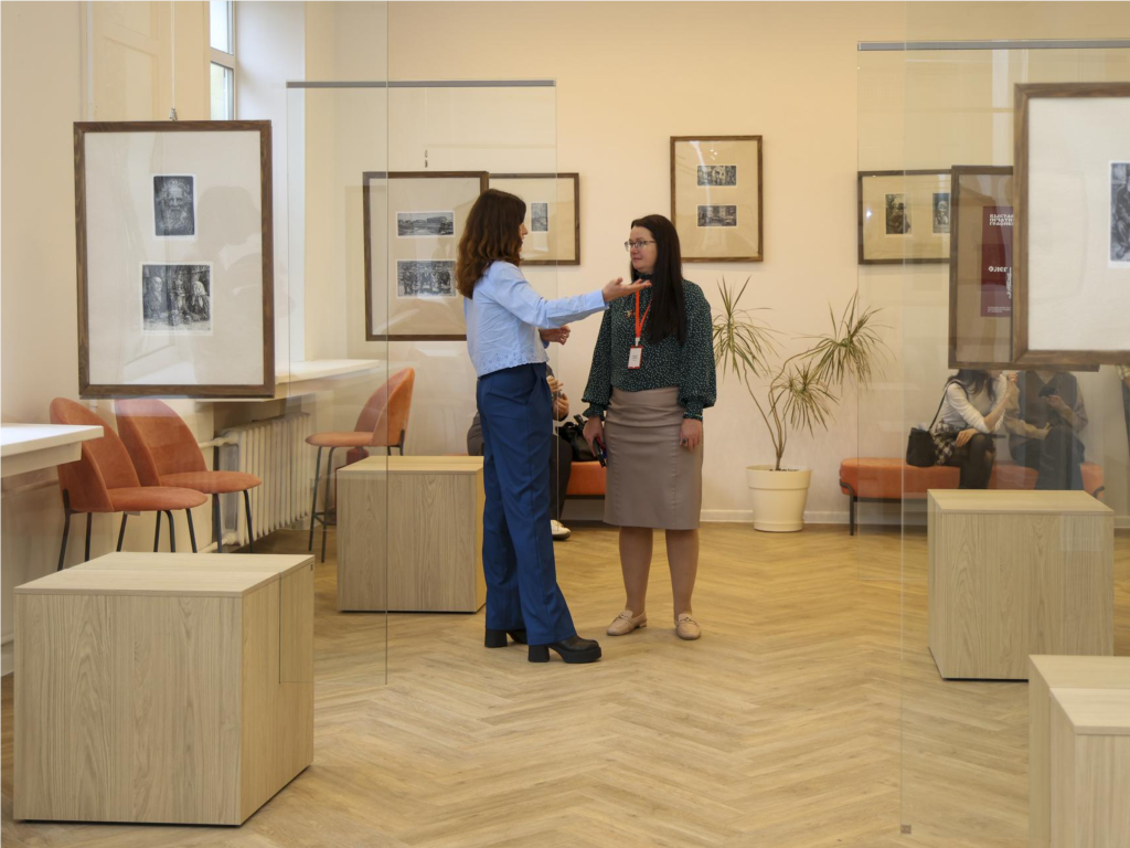 Новые проекты презентовали в отремонтированной библиотеке Электростали