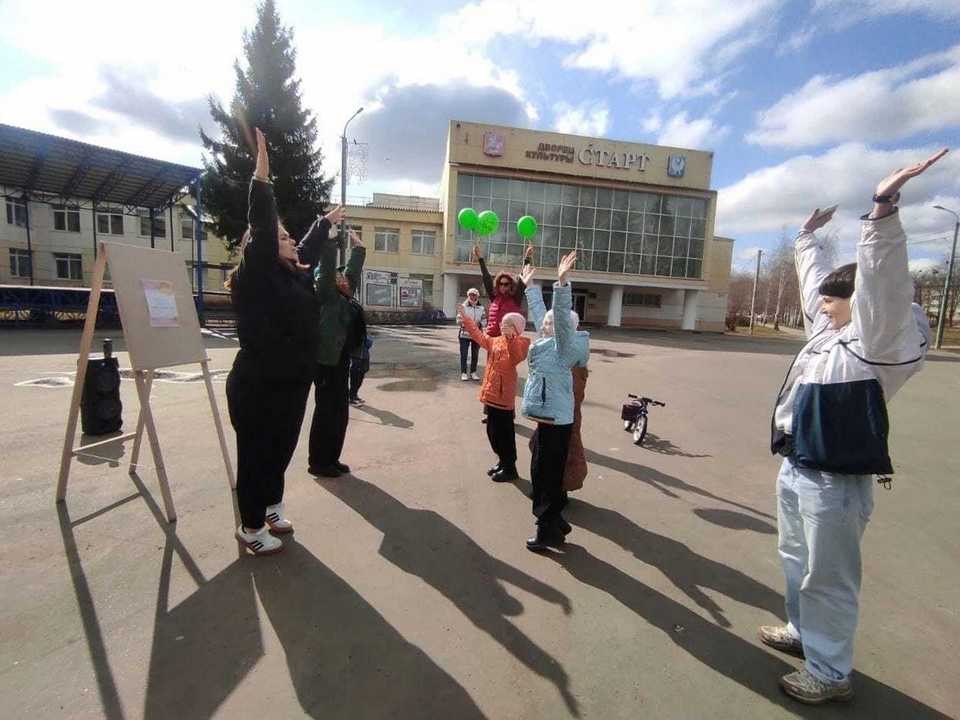 В парке Воробьева устроят зарядку на свежем воздухе