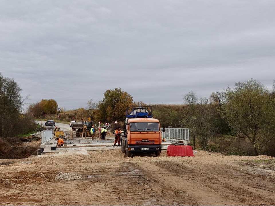 Мост через реку Торгоша частично откроют для проезда к 20 октября