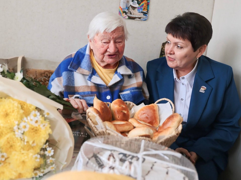 Своим секретом долголетия поделилась 100-летняя Варвара Кутишкина