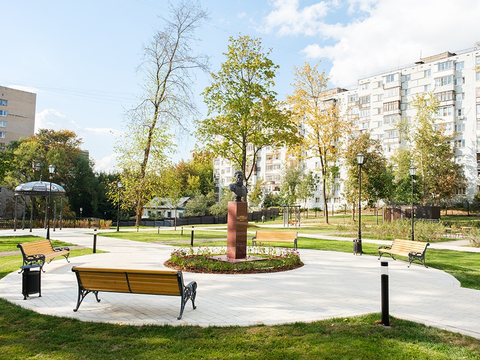 Парк усадьбы Чернышевых: что обустроили в Лыткарине в 2025 году