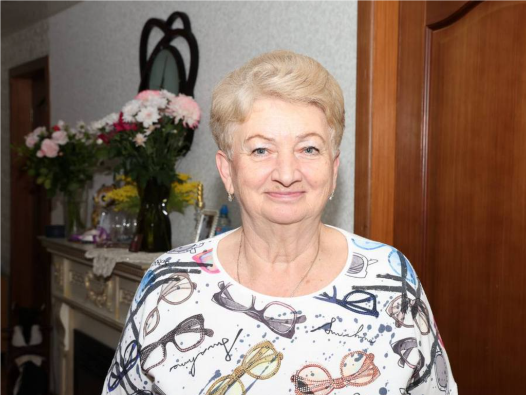 Глава лобненского Союза пенсионеров Зоя Гаврилина отмечает день рождения