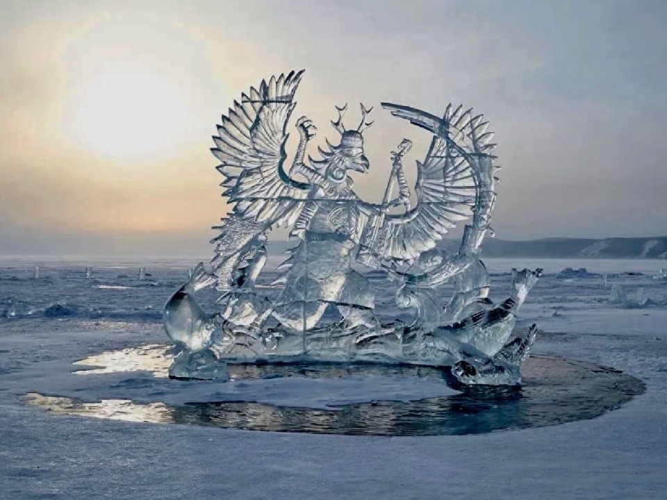 Мастер ледовых скульптур Алманов украсит Сергиев Посад к Новому году