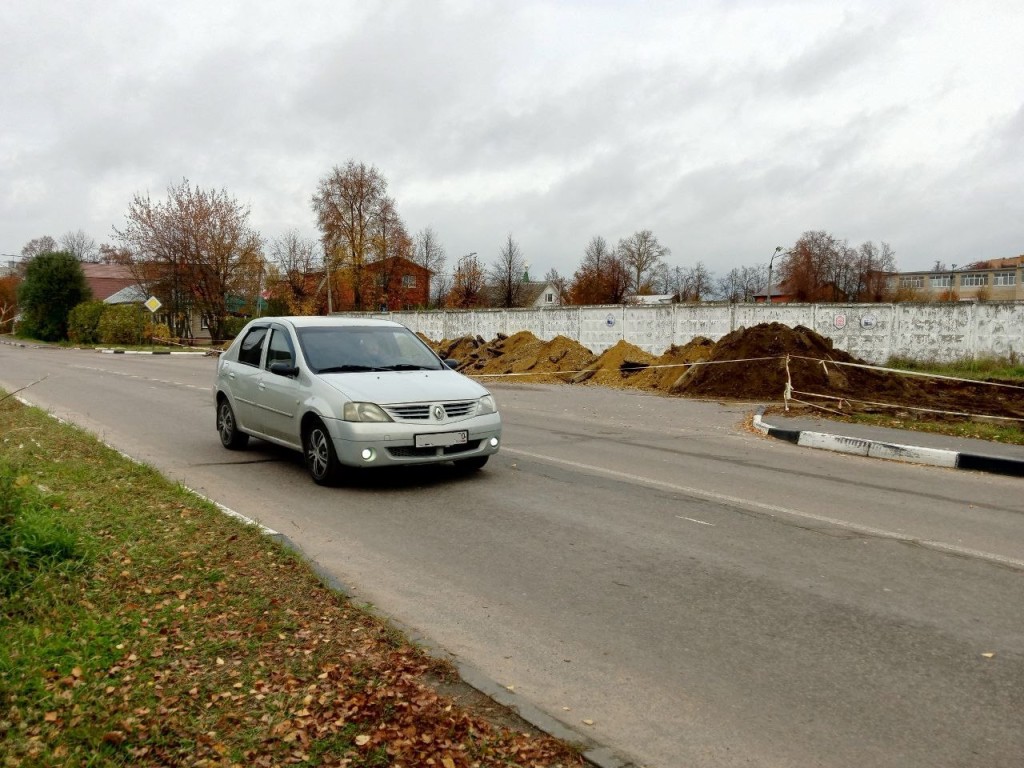 Парковку у «Мещеры» временно закрыли