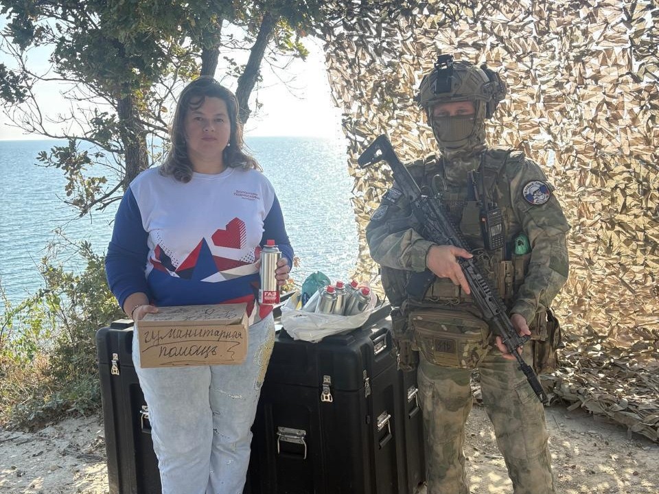 Волонтер из Воскресенска изготовила и доставила сухой душ бойцам СВО